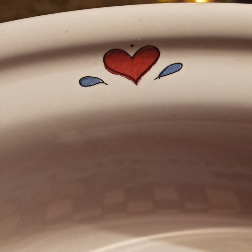 Strawberries Pie Plate Serving Dish.By Susan Winget Certified International Corp - Picture 3 of 12
